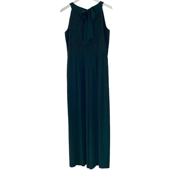 Gals Meets Glam Women’s Sleeveless Lace Back Romper Jumpsuit Size 6 - Picture 7 of 16